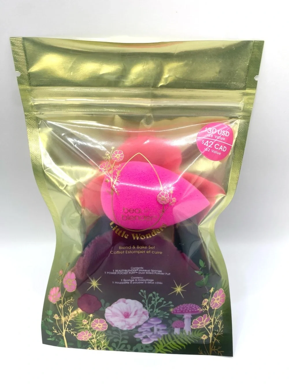 Beautyblender Little Wonders Set Makeup Sponge + Power Puff - Sealed & Authentic